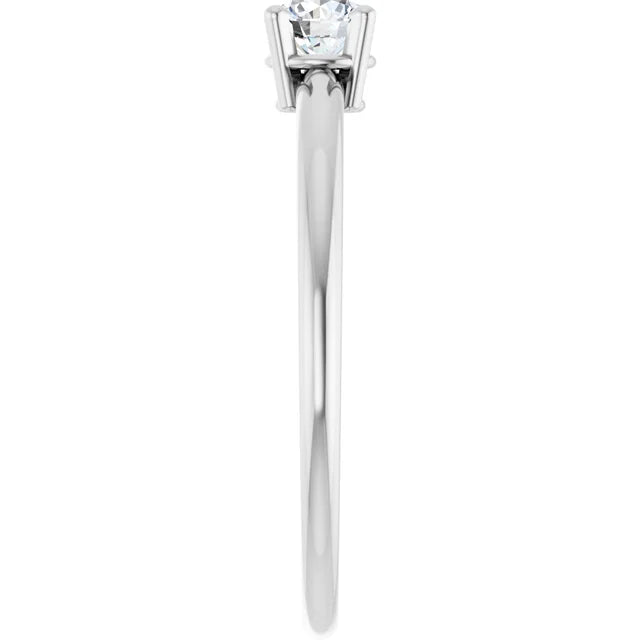 Trendy April Birthstone Ring for Women Gifting