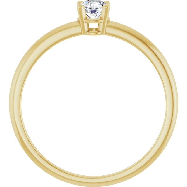 Trendy April Birthstone Ring for Women Gifting