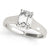 Emerald Cut Solitaire Diamond Engagement Ring