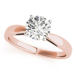 Load image into Gallery viewer, Round Cut Solitaire Diamond Engagement Ring
