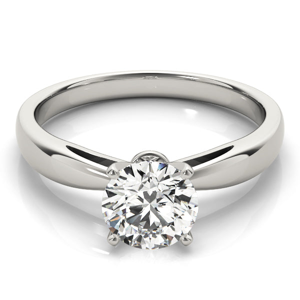 Round Cut Solitaire Diamond Engagement Ring