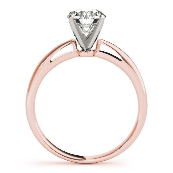 Round Cut Solitaire Diamond Engagement Ring