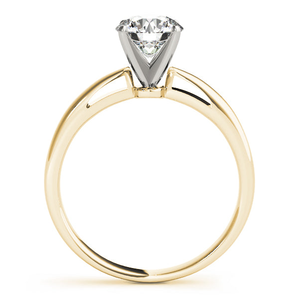 Round Cut Solitaire Diamond Engagement Ring