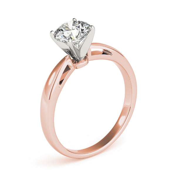 Round Cut Solitaire Diamond Engagement Ring