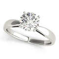 Round Cut Solitaire Diamond Engagement Ring