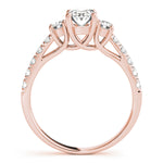 Load image into Gallery viewer, Oval Cut Three-Stone Engagement Ring
