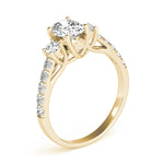 Load image into Gallery viewer, Oval Cut Three-Stone Engagement Ring
