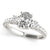 Oval Cut Three-Stone Engagement Ring