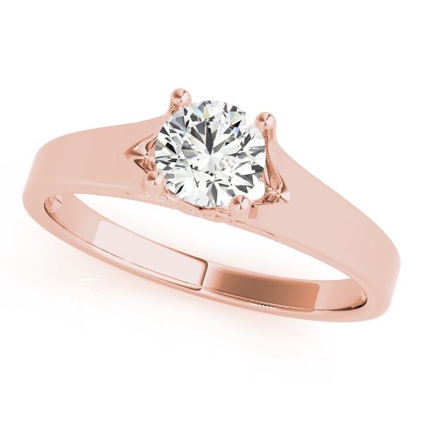 Solitaire Diamond Engagement Ring