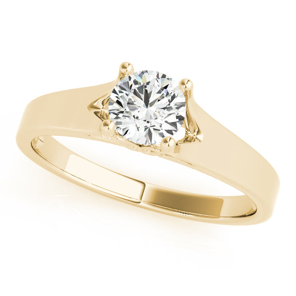 Solitaire Diamond Engagement Ring