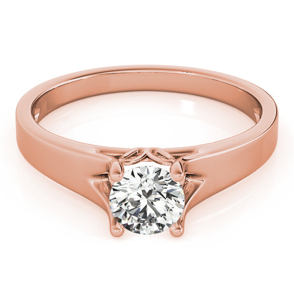 Solitaire Diamond Engagement Ring