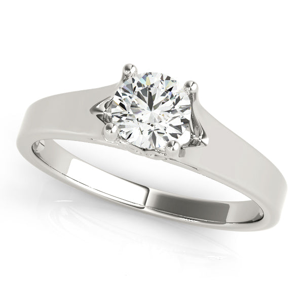 Solitaire Diamond Engagement Ring