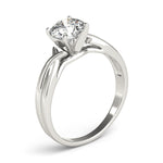 Load image into Gallery viewer, Twisted Shank Solitaire Engagement Ring
