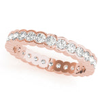 Load image into Gallery viewer, Channel Set Diamond Eternity Band
