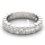 Load image into Gallery viewer, Channel Set Diamond Eternity Band
