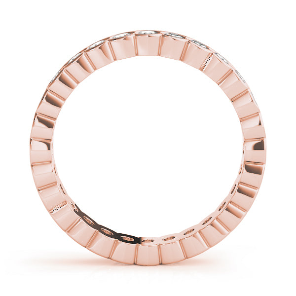 Channel Set Diamond Eternity Band