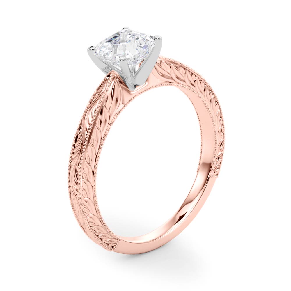 Solitaire Round Remount Engagement Ring