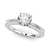 Solitaire Round Remount Engagement Ring