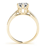 Load image into Gallery viewer, Pave Round Diamond Engagement Ring
