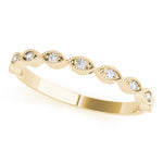 Load image into Gallery viewer, Stackable Women’s Wedding Anniversary Band
