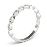 Load image into Gallery viewer, Stackable Women’s Wedding Anniversary Band
