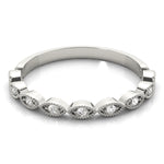 Load image into Gallery viewer, Stackable Women’s Wedding Anniversary Band
