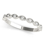 Load image into Gallery viewer, Stackable Women’s Wedding Anniversary Band

