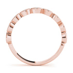 Load image into Gallery viewer, Stackable Women’s Wedding Anniversary Band
