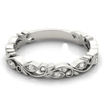 Load image into Gallery viewer, Stackable Wedding Anniversary Band for Women
