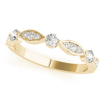 Load image into Gallery viewer, Women’s Stackable Wedding Anniversary Band
