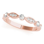 Load image into Gallery viewer, Women’s Stackable Wedding Anniversary Band
