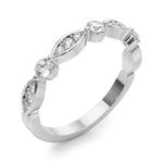 Load image into Gallery viewer, Women’s Stackable Wedding Anniversary Band
