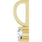 Load image into Gallery viewer, Birthstone Jewelry: Classy Diamond Solitaire Pendant for Women
