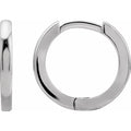 15mm Hinged Hoop Earrings