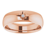 Load image into Gallery viewer, Stately Diamond Accent Wedding Band For Men
