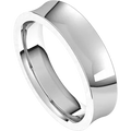 Comfort Fit Standard Mens Wedding Band