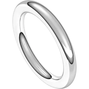 Full Round Mens Wedding Band