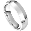 Knife Edge Men’s Wedding Band