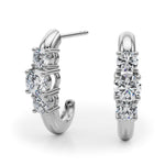 Load image into Gallery viewer, Twinkling Lab Grown Diamond Trio Studs
