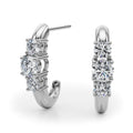 Twinkling Lab Grown Diamond Trio Studs