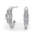 Twinkling Lab Grown Diamond Trio Studs
