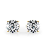 Load image into Gallery viewer, 1/4 Carat Lab Grown Round Diamond Earrings
