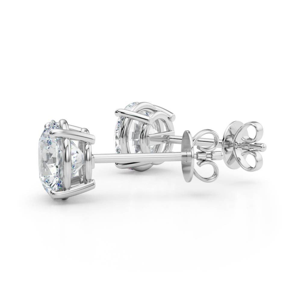 1/4 Carat Lab Grown Round Diamond Earrings
